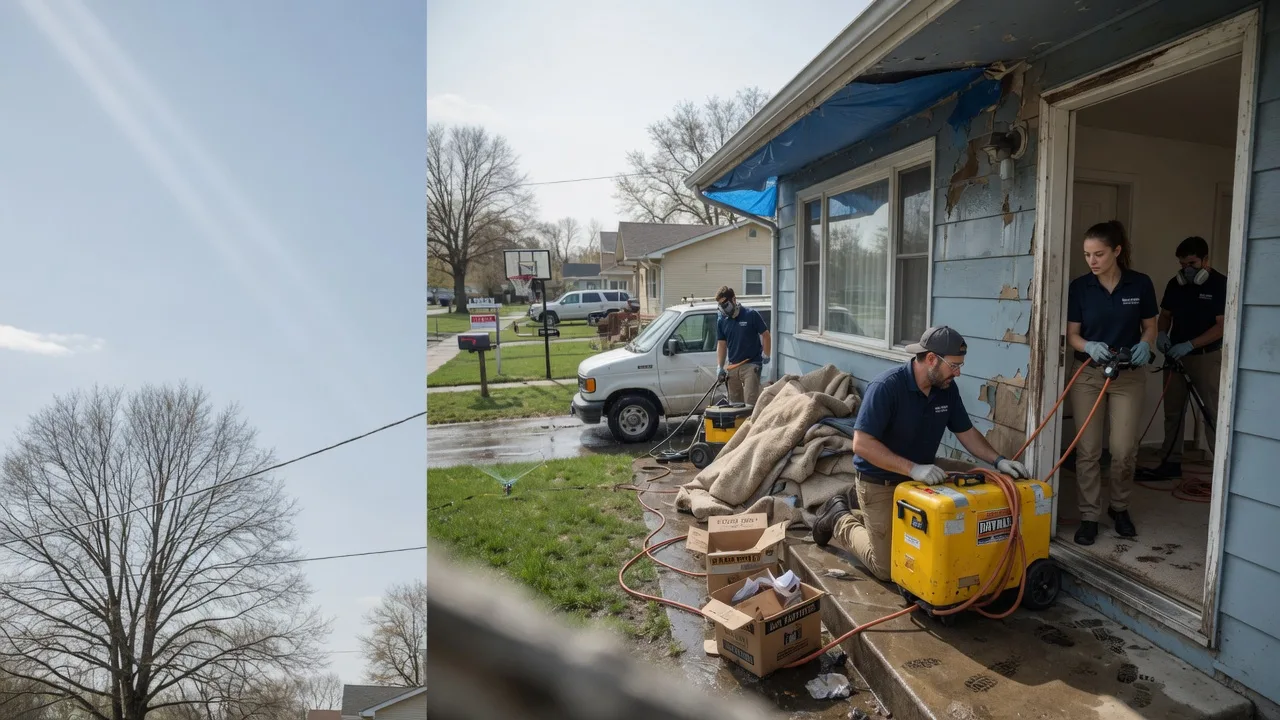 Basement Flood Cleanup in Marion, IA near me